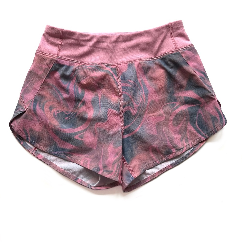 Athleta Girl Shorts- Pink Swirl